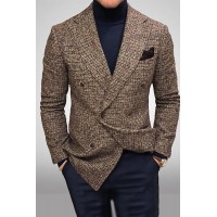 New Plaid Business Casual Jacket Men