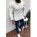 Men's Length Sleeve Round Neck Sweater